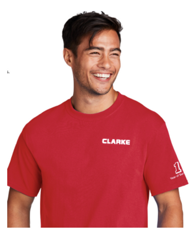 Clarke Fire 1 Year of ServiceShort Sleeve Tee