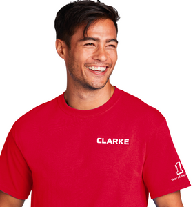 Clarke  1 Year of ServiceShort Sleeve Tee