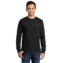 Load image into Gallery viewer, Port &amp; Company - Long Sleeve Essential Pocket Tee