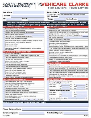 *Medium Duty Form*