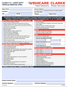 *Light Duty Vehicle Service (PMI)*