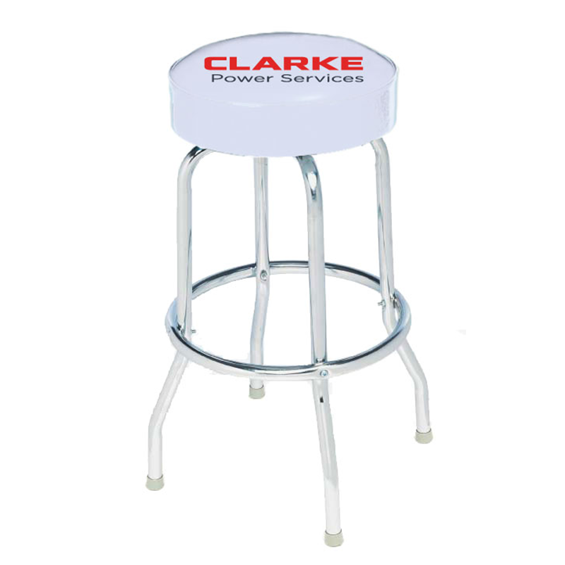 Bar Stool with Custom Logo and Swivel Seat-Bar Stool