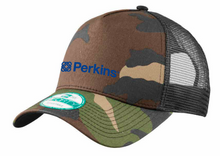 Load image into Gallery viewer, New Era Camo Snapback Trucker Cap