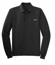 Load image into Gallery viewer, Port Authority Silk Touch Long Sleeve Polo