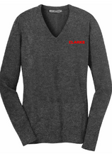 Load image into Gallery viewer, Port Authority Ladies V-Neck Sweater